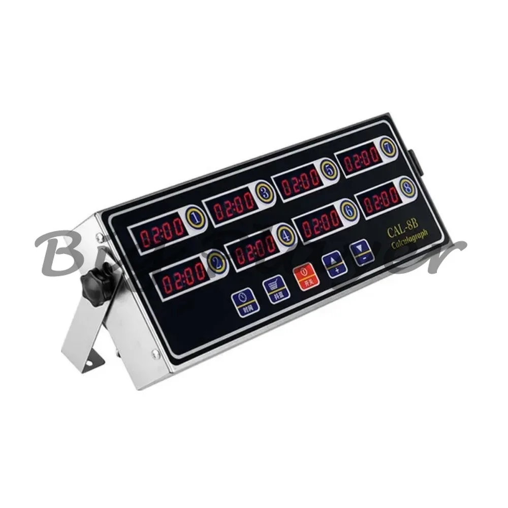 8 channel digital kitchen timer cooking timing LCD display count up clock countdown stopwatch shaking reminder