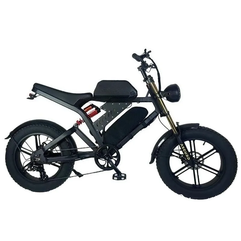 Lithium‑ion Electric Assist Mountain Bicycle, Variable‑Speed Off‑Road E‑Bike, Shock Absorber & Integrated Wheel With Disc Brake