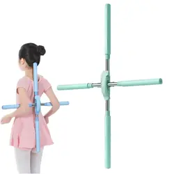 Yoga tools,posture pole,yoga sticks stretching tool,yoga sticks for posture, retractable design for adult and child yoga sets