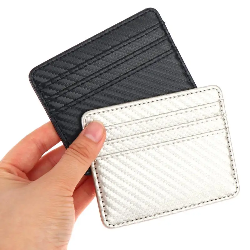 Slim RFID Blocking Women Card Holder Premium PU Leather 12 Slots Credit Card Wallet for Business Outdoor Use