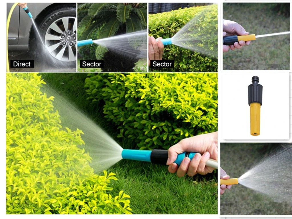 1Pc plastic multi-function watering sprinkler family cleaning car washing direct spray gun household garden watering sprinkler