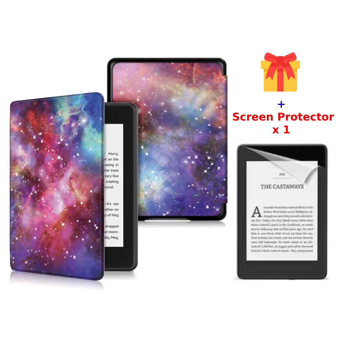 For Kindle Voyage Case 2014 NM460GZ PU Leather Cover Book Case