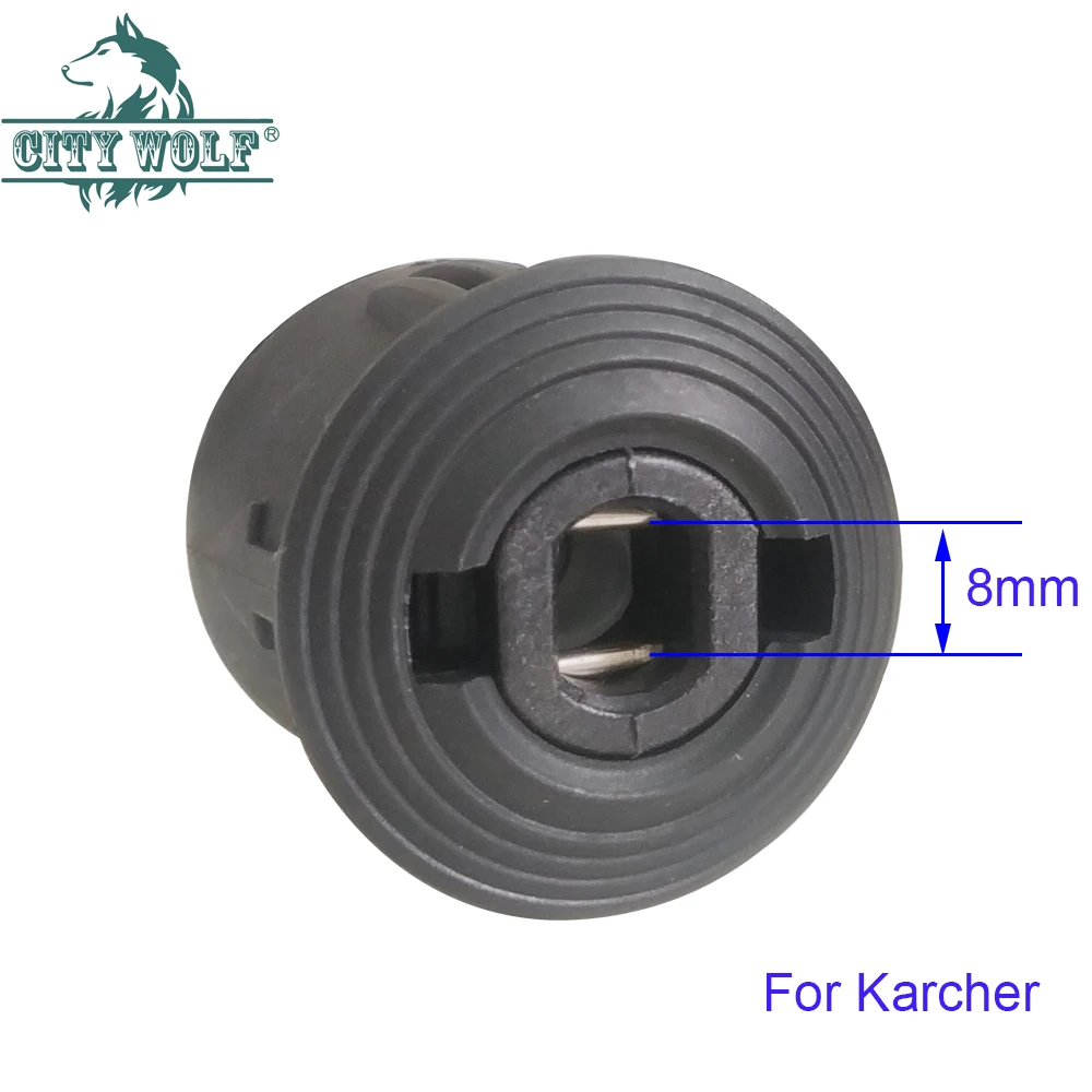 Konverter konektor selang pencuci tekanan M22 adaptor outlet Washer Power untuk selang washer tekanan tinggi Karcher K Nilfisk Stihl