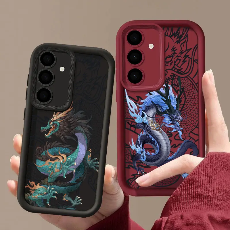 Dragon Cool East God S26Ultra Case For Samsung Galaxy S26 S25 S24 S22 S23 Ultra S21 Plus S20 S25 FE Camera Protection Soft Cover view 3