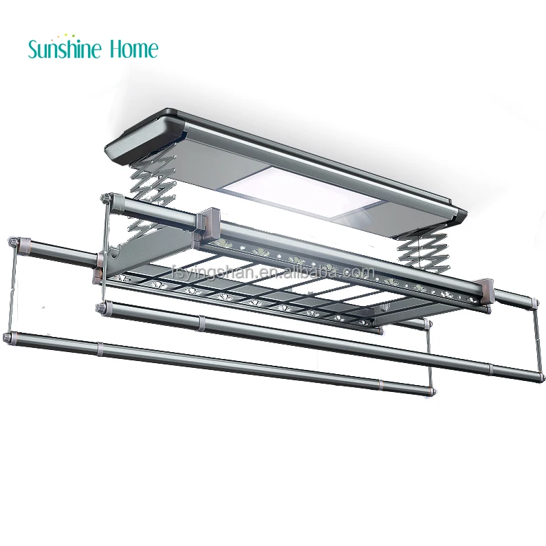 

Expandable Clothes Hanger Full Function Electric Clothes Drying Rack Automatic Laundry Clothes Hanger