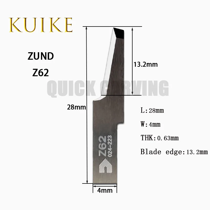 10PCS ZUND Carbide Tungsten Vibrating Cutter Blade Engraving Cutter ZUND Z46 Z60 Z61 Z62 Z63 Z66 Z68 Z69 Z71 Z101 Z201 Z202