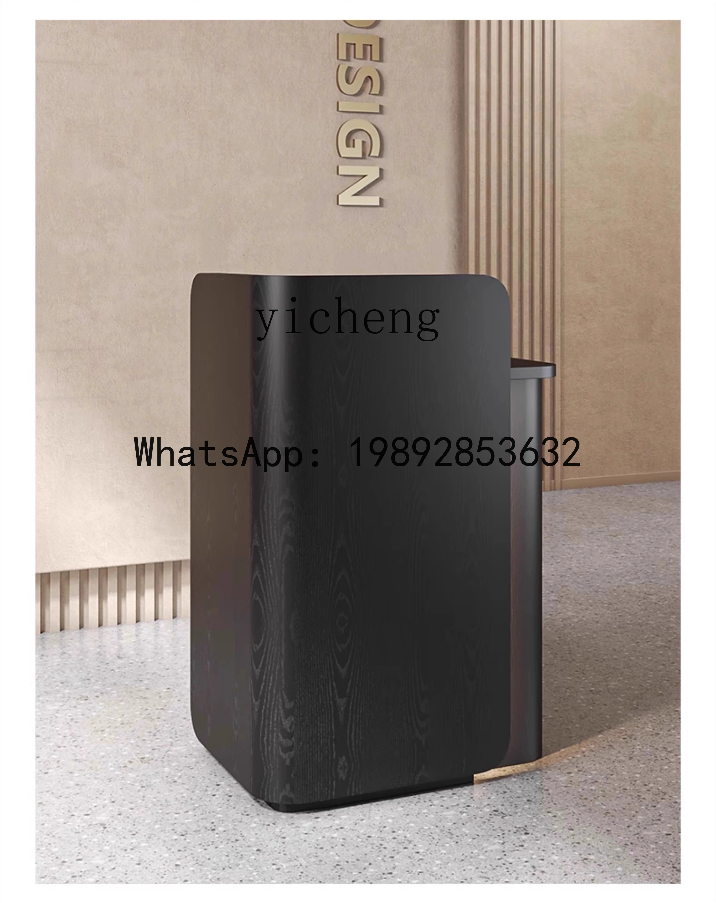 

X4 Cream Wind Store Small Cashier Front Desk Reception Beauty Salon Clothing Store Shopping Guide Barber Shop Bar