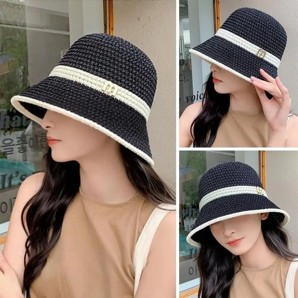

Lightweight Elegant Bow Fisherman Hat Foldable Wide Brim Woman Sun Hat Sunshade UV Protection Sunscreen Bucket Cap Camping