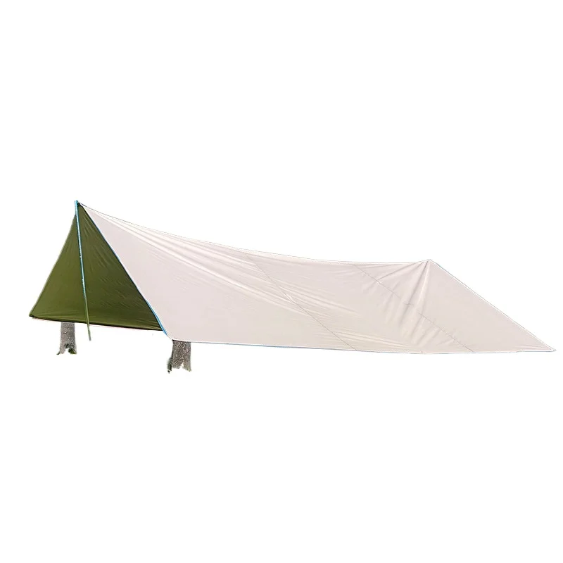 Camping Sun Shade Canopy Tent for Outdoor Picnic Beach Car Side Portable UV Rain Proof Black Coated Tarp Awning
