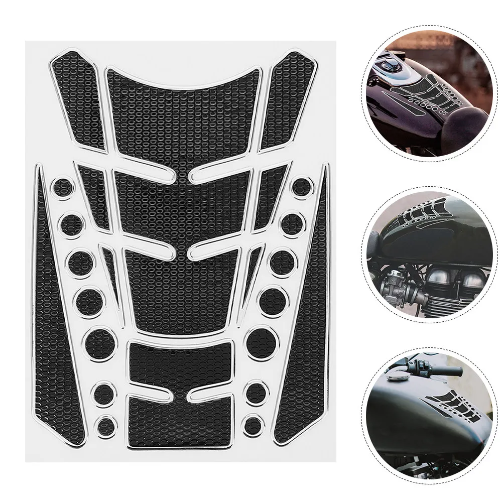 

2 шт. 3D-наклейки на топливный бак мотоцикла, прочные, водонепроницаемые, простые в установке, не оставляют следов, наклейки на крышку бензобака, защитные наклейки на топливный бак