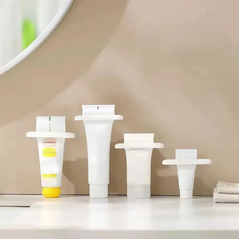 Household Manual Toothpaste Squeezer, Suitable For Toothpaste, Hand Cream, Facial Cleanser Squeezer, White