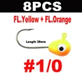 8PCS 1l0YellowOrange