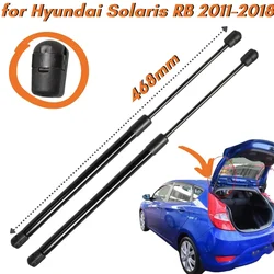 Qty(2) Trunk Struts for Hyundai Solaris Verna Accent RB 5-door Hatchback 2011-2018 Tailgate Rear Boot Lift Supports Gas Spring