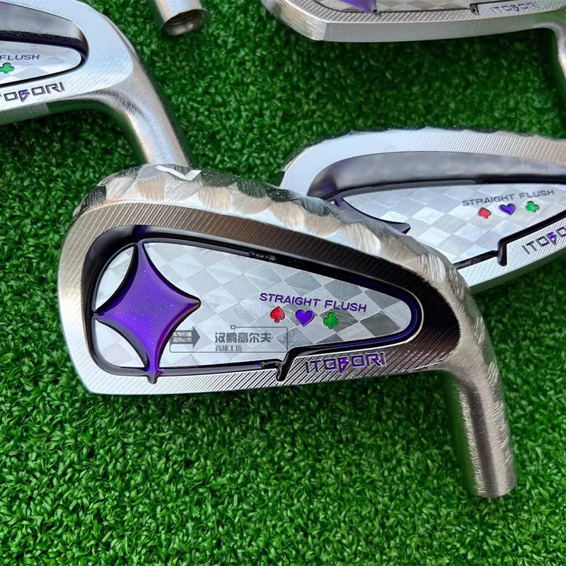 New Itobori Golf Club Itobori Poker Golf Forged Irons Set #4-#P(7pcs)  Violet Itobori Irons