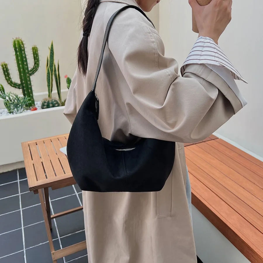 

Корейская версия осенней ретро-модной ручной сумки для пельменей, универсальные женские сумки через плечо с высококачественной текстурой