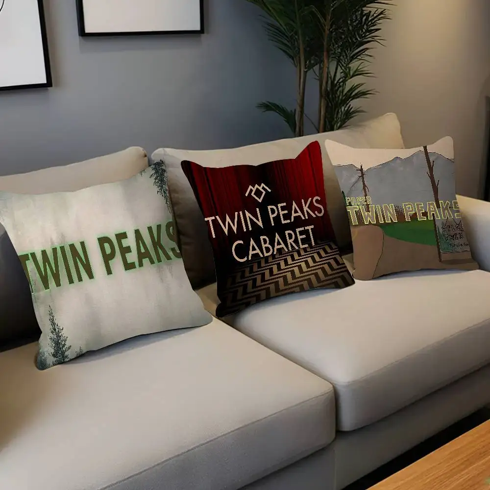 Thriller T-Twin TV P-Peaks Personalized Pillow Dust Cover Bedroom Kids Party Decoration Pillowcase Birthday Children Gift