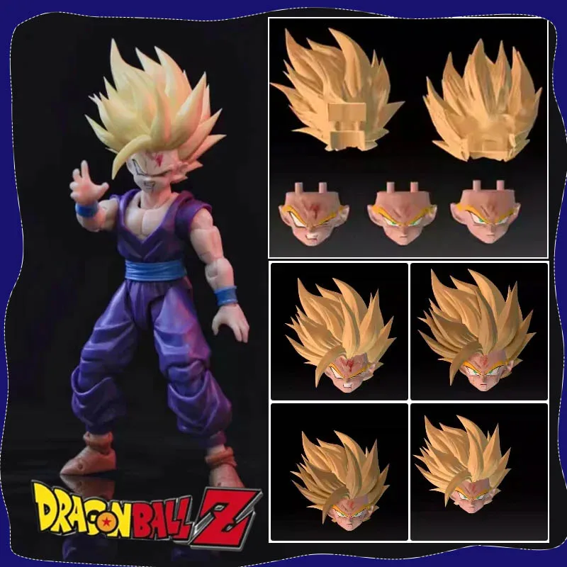 

Dragon Ball Super Saiya Ssj2 Son Gohan 3.0 Heads Accessories S.H.Figuarts Shf Anime Action Figures Collection Models Toys Gifts