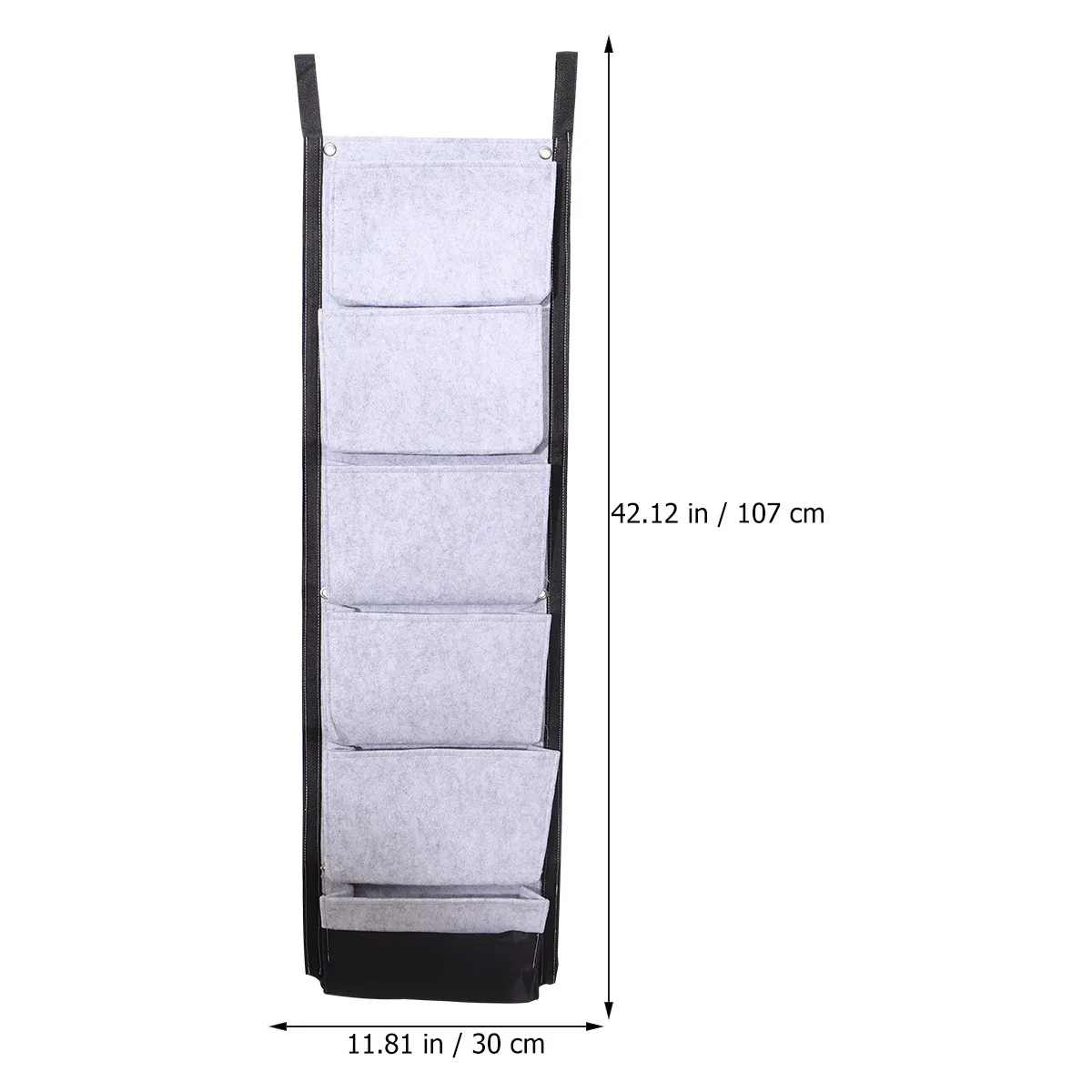 Large Multi-Pocket Wall Hanging Planting Bag Felt Growing Bag Vertical Garden Planter Suitable for Strawberries Vegetables