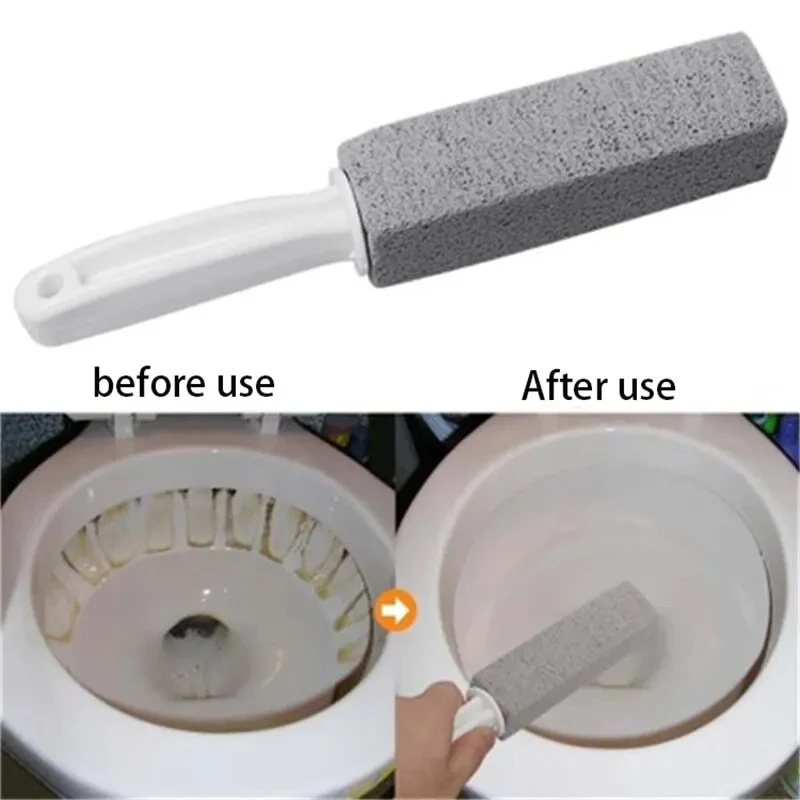 1PCS Pumice Toilet Brush Deep Decontamination Multipurpose Cleaning Brush Tile Sink Washing Clean Tools Limescale Stain Remover