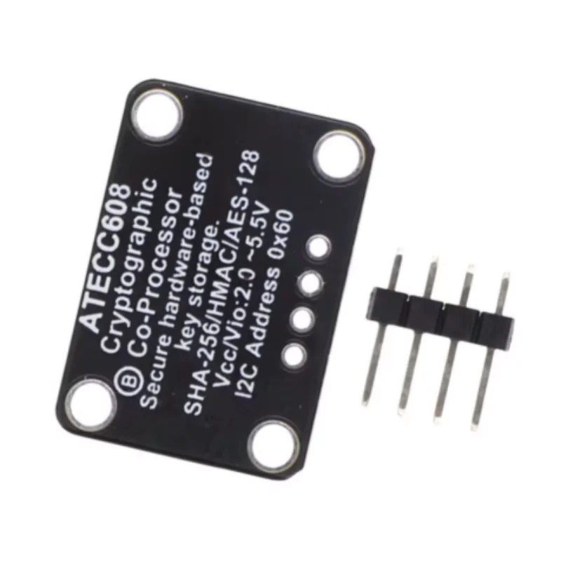 1Pcs/lot 100% New ATECC608A module I2C 2.0V to 5.5V Breakout Board key memory is compatible with STEMMA QT/Qwiic