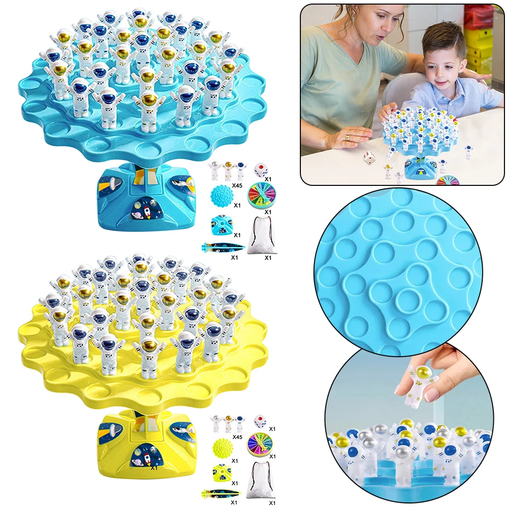 Spaceman Balance Tree Game Parent-Child Interaction Balance Board Game Decompression Educational Balance Tree Toys for Leisure