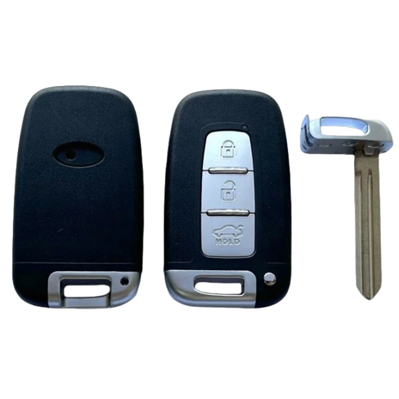 XIEAILI OEM 3Button Replacement Key Case Keyless Entry Smart Key Shell For Hyundai Elantra Sonata For Kia Forte Sorento K2 K5