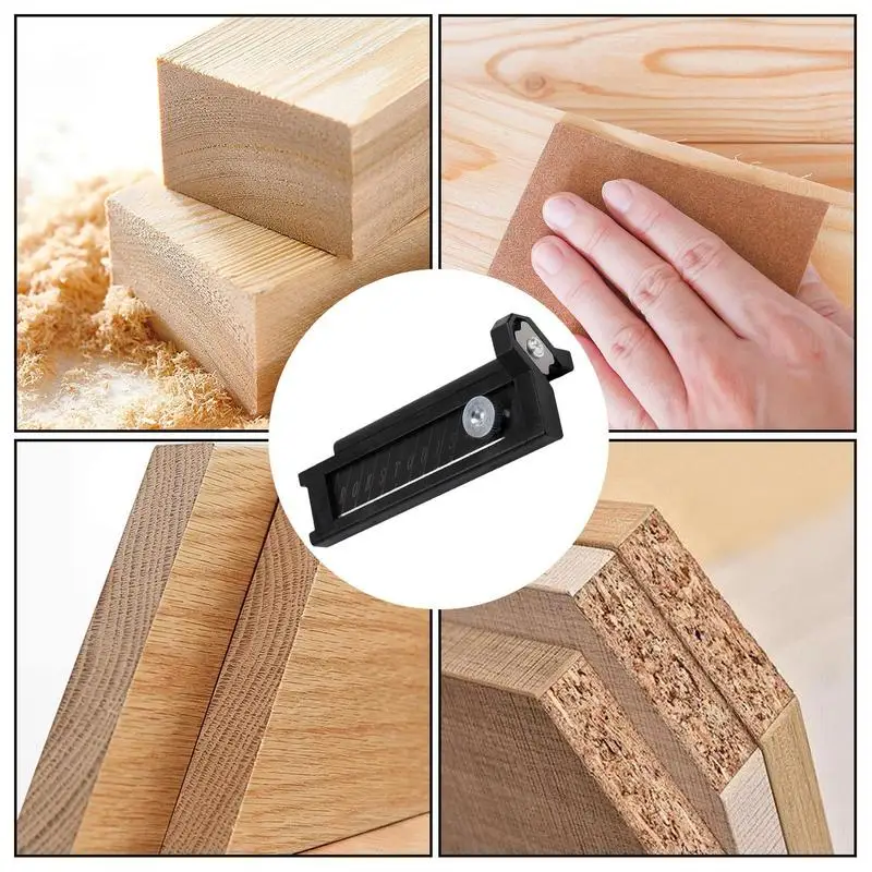 Veneer Edge Trimmer Hand Plane Edge Banding Cutter Manual Chamfer Planer Ergonomic Burr Scraper Woodworking Tools For PVC ABS