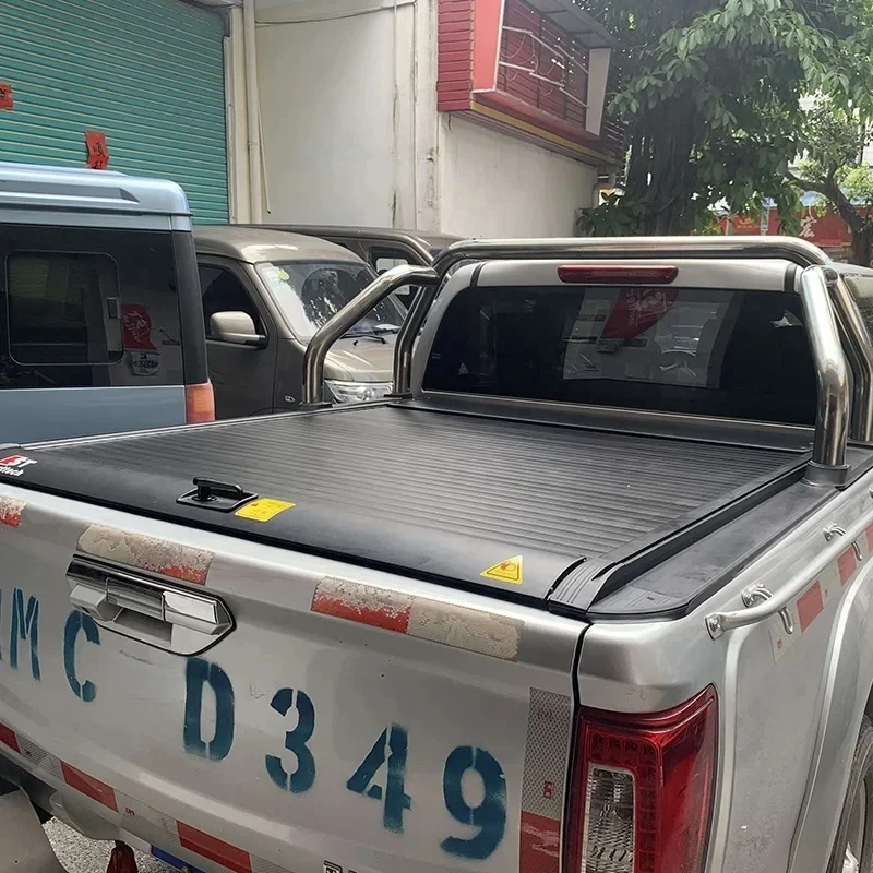 

Factory Hot Selling ST Waterproof High Quality Tonneau Cover 4x4 Roller lid Shutter For GWM Fengjun 5/6/7 With Roll Bar Sports B