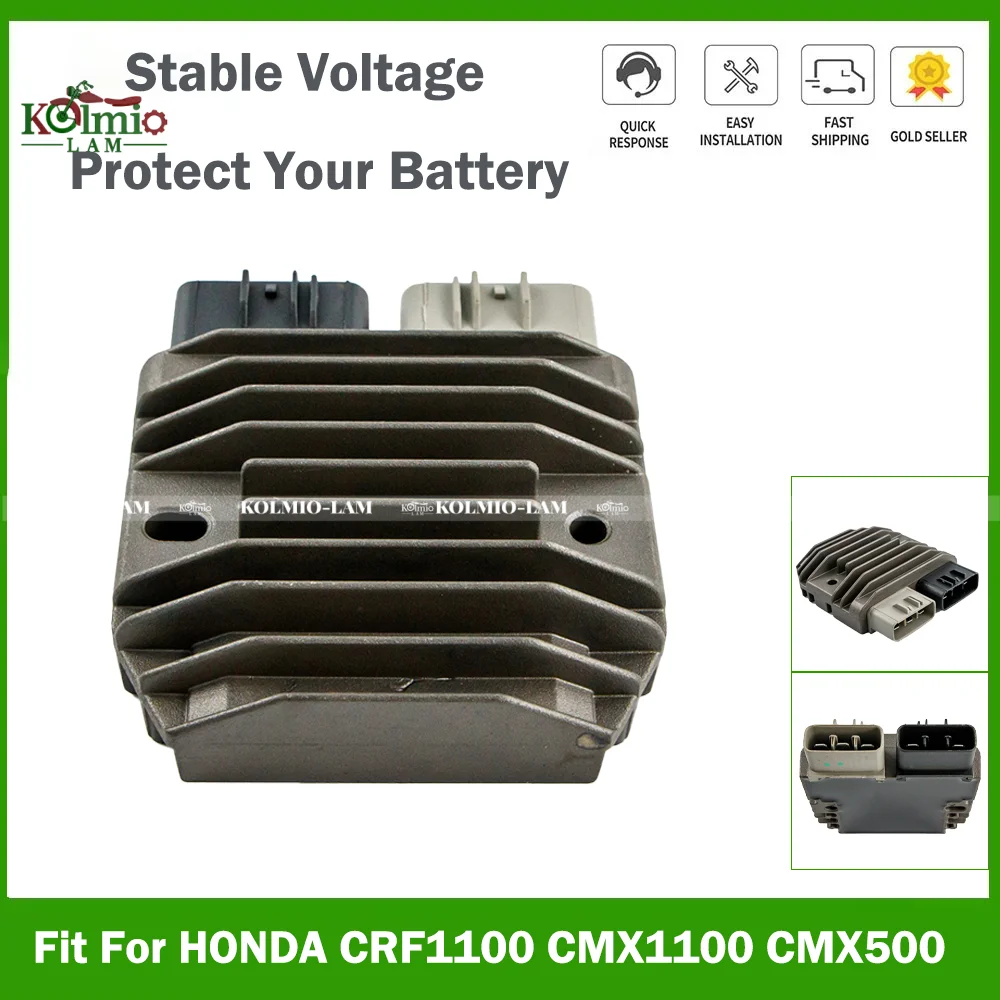 

Fit for 2020 - 2025 Yamaha AFRICA TWIN 1100 CRF1100 CMX1100 REBEL CMX500 Motorcycle Voltage Rectifier Regulator 2024 2023 2022