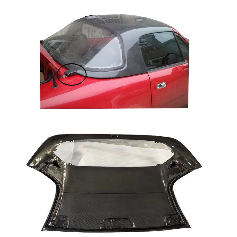 

Car modification MX5 NC integrated car roof, original installation position, with glass, fiberglass, resin fiber