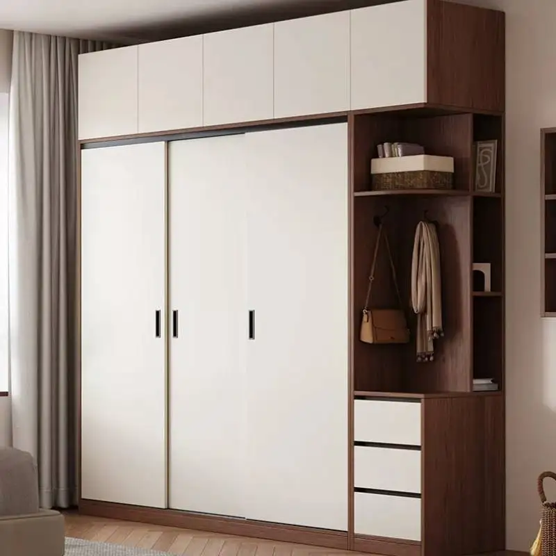 Makeup Assemble Wardrobe Closet Wooden Drawers Corner Shelves Wardrobes Storage Space Saving Mueble Organizador Furniture Home