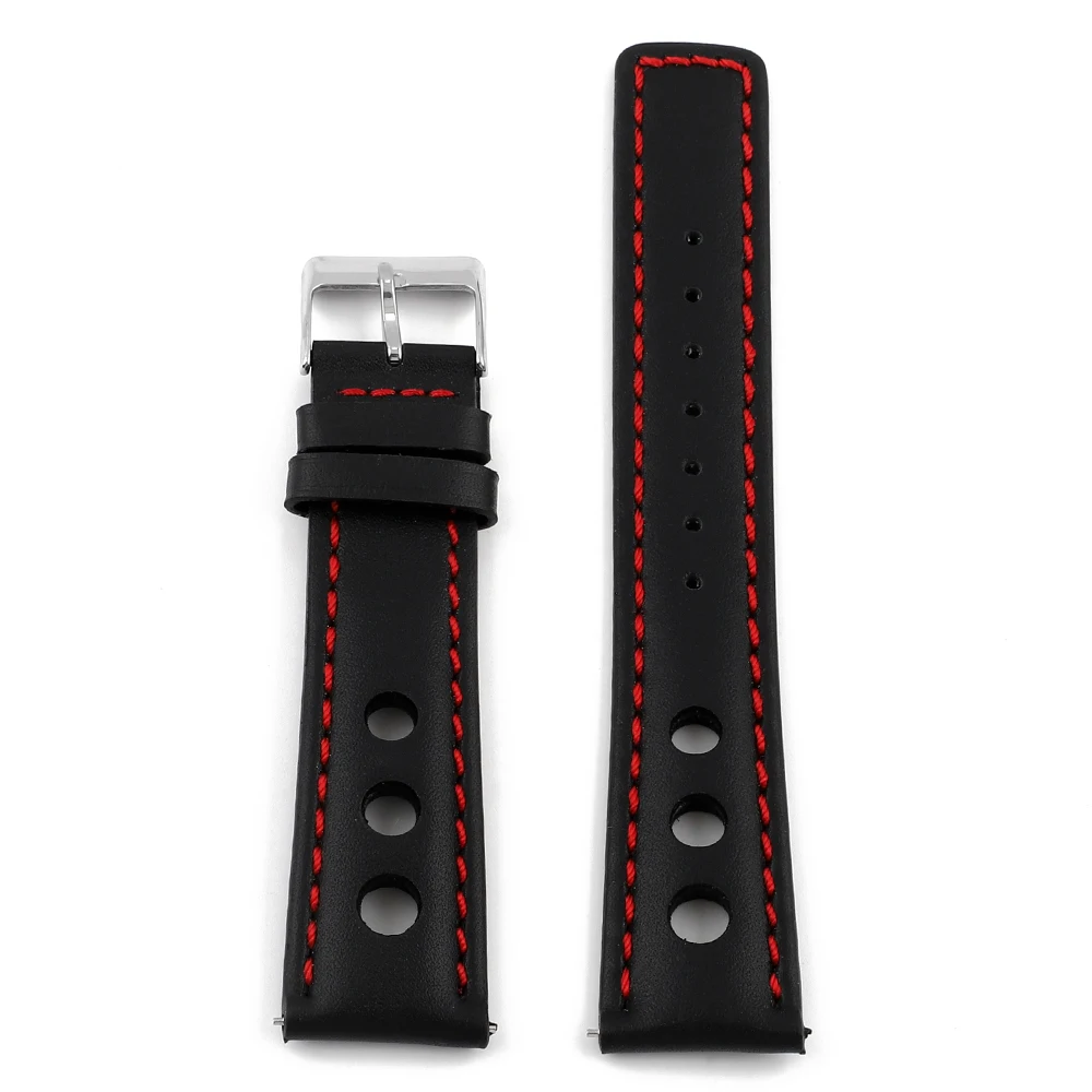 

High Quality Watch Strap Accessories Handmade Watch Band Breathable Oil Wax Crazy Horse Soft Material Quick Release Wristband