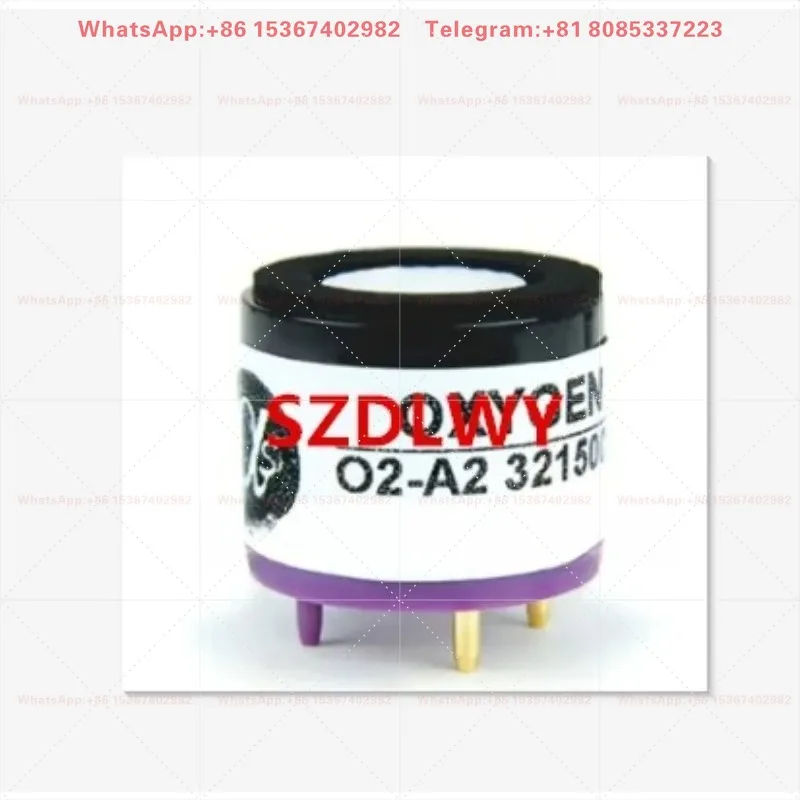 1PCS O2-A2 ALPHASENSE Oxygen Sensor, 0-30% O₂, Electrochemical Gas Sensor for Industrial Gas Detector,