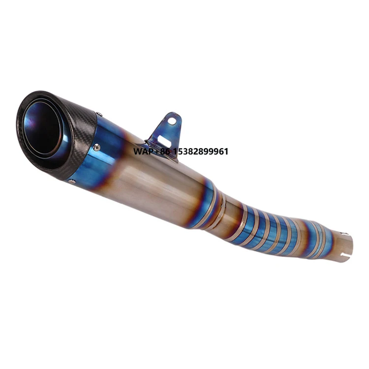 Teentop GSXR600 Exhaust  GSXR750 Slip on Exhaust for Suzuki Motorcycle Exhaust System Titanium Alloy 2008-2010