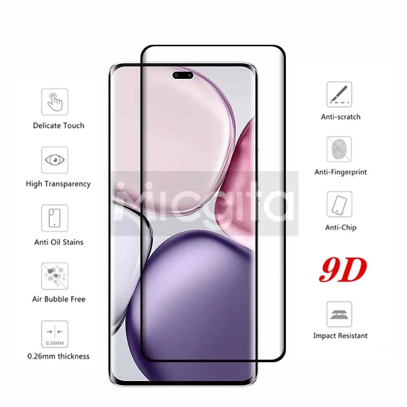 9D Curved Temepred Glass For Honor Magic 7Lite Screen Protector X9C Front film Magic 7 Lite Soft fiber Camera film