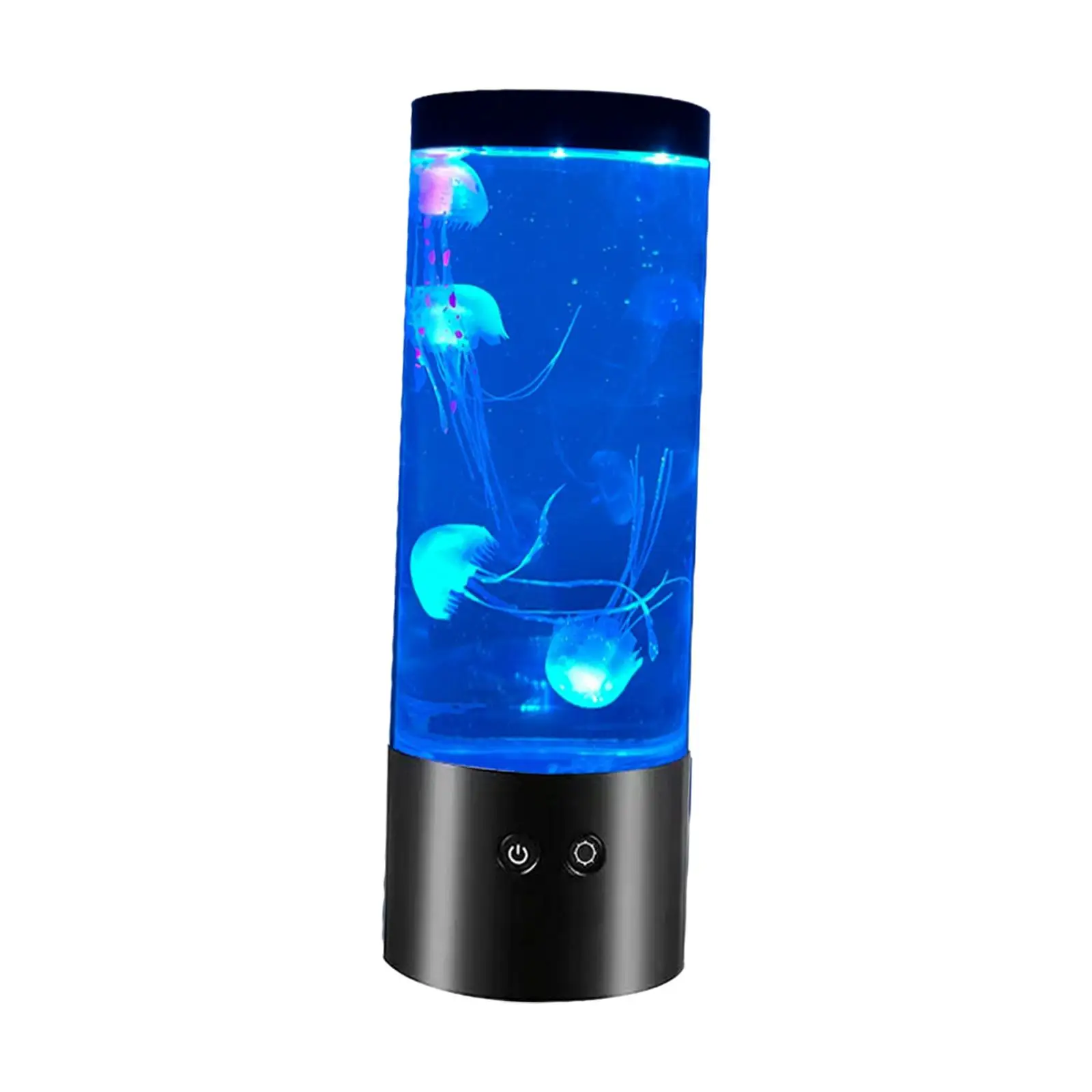 Lámpara de medusas de 17 colores, lámpara de ambiente cambiante para oficina, dormitorio, fiesta