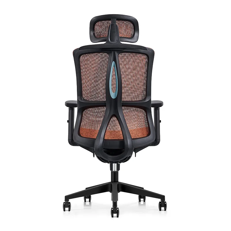 Modern Comfort Executive Office Chair Ergonomic Lift Desk Iron Mesh Nylon Reclining Boss Gaming Chair Leather Fabric Foam Home