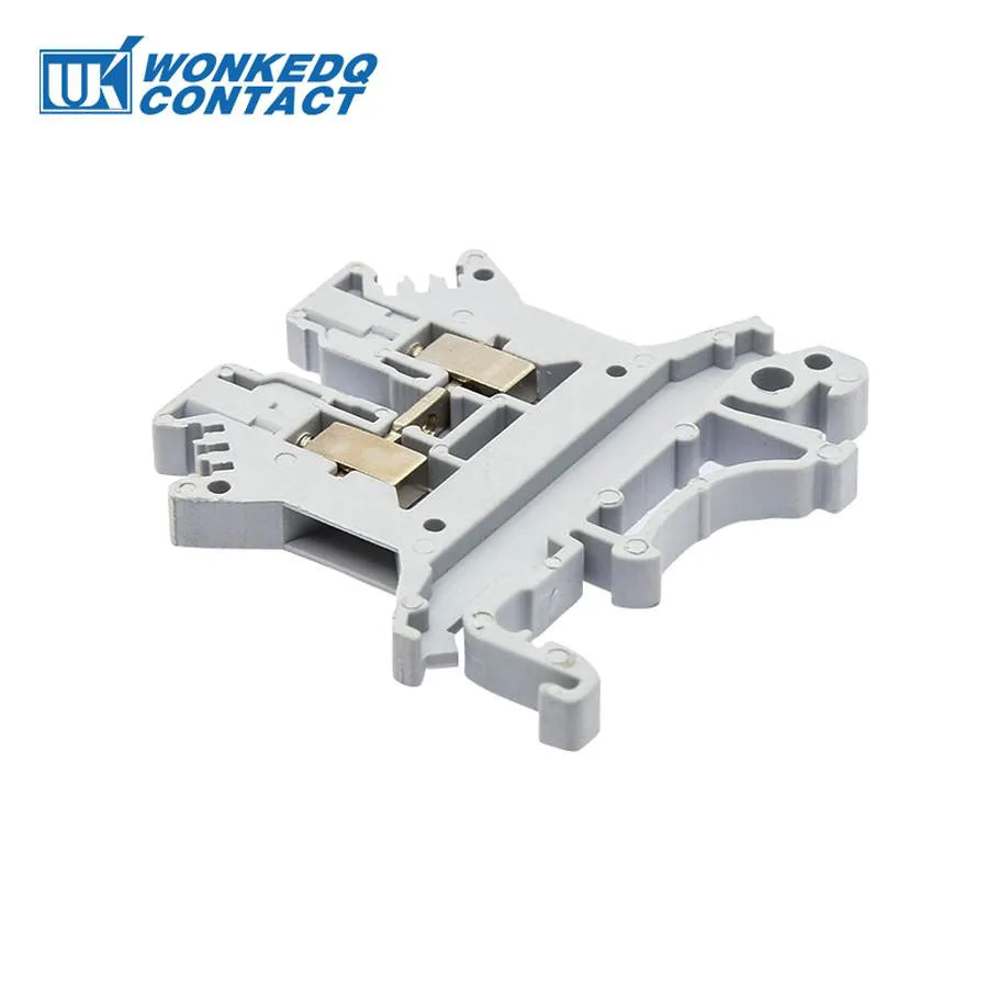 10Pcs UK1.5N UK 1.5 Screw Feed-through Universal Plug 2-Connductor Wire Electrical Connector DIN Rail Terminal Block UK 1.5mm²