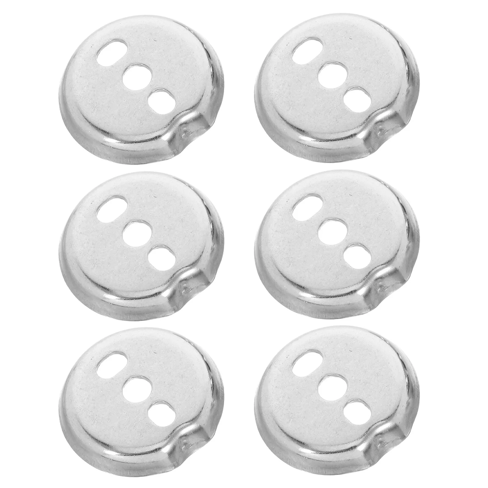 

6Pcs Premium Stainless Steel Towel Bar Brackets Mounting Hardware for Bath Towel Racks and Toilet Roll Holders Bathroom