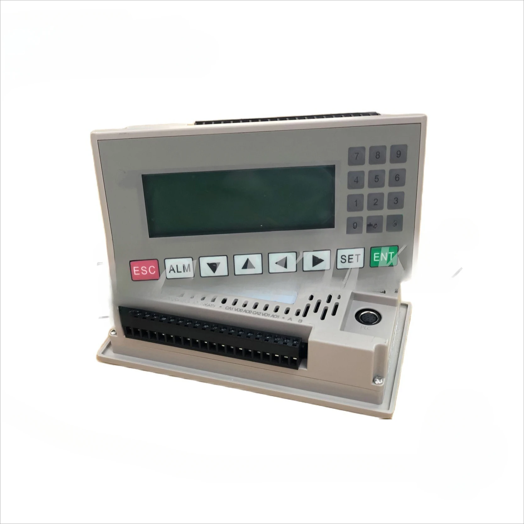 Temperature Acquisition of PT100 Thermocouple by PLC Op320 Integrator AL2N-24M4x2x