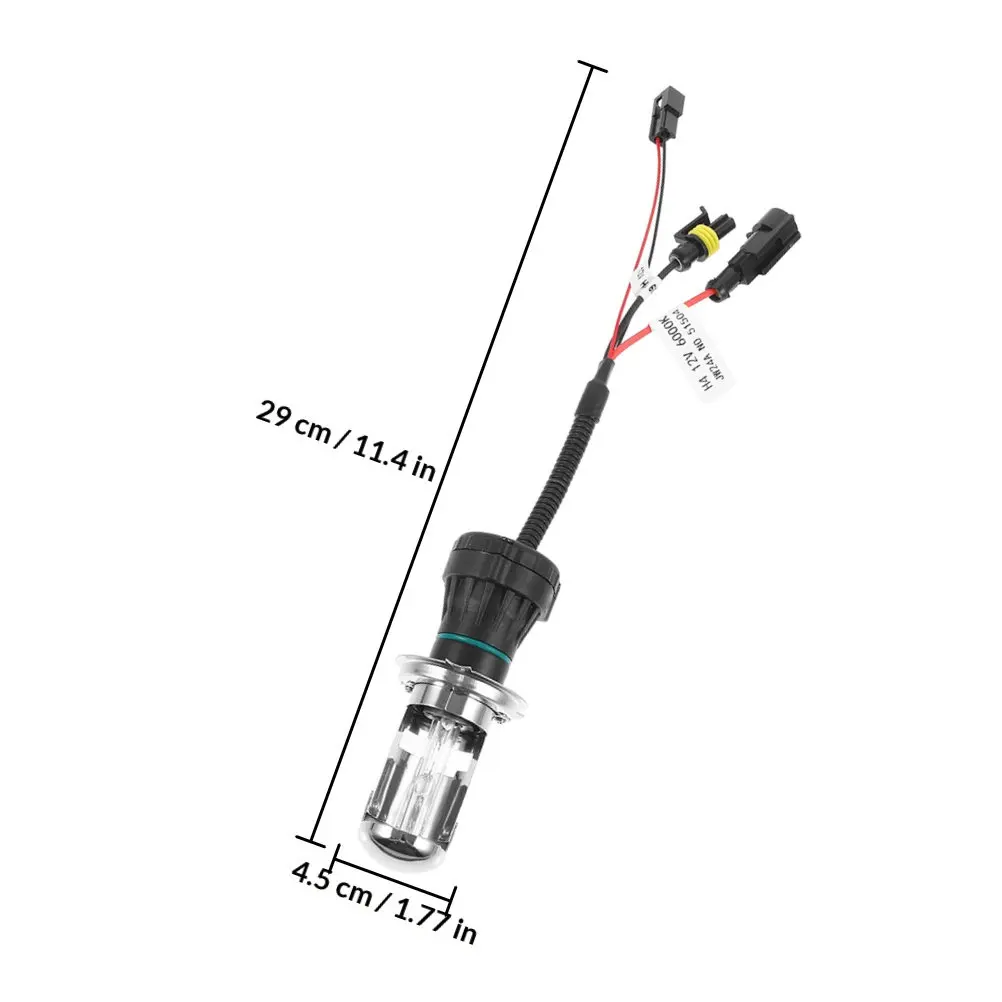 Super Bright 12V Xenon H4 Car Bulb with Telescopic Design for Wide Illumination LED Front Lamp Vehicle Part