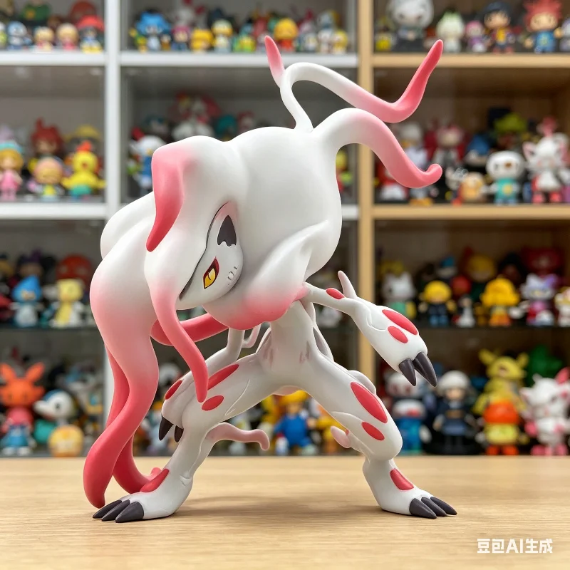 【in-stock】original-bandai-pokemon-scale-world-hisui-akari-zoroark-growlithe-zorua-mesprit-sneasel-azelf-cyndaquil-anime-figure