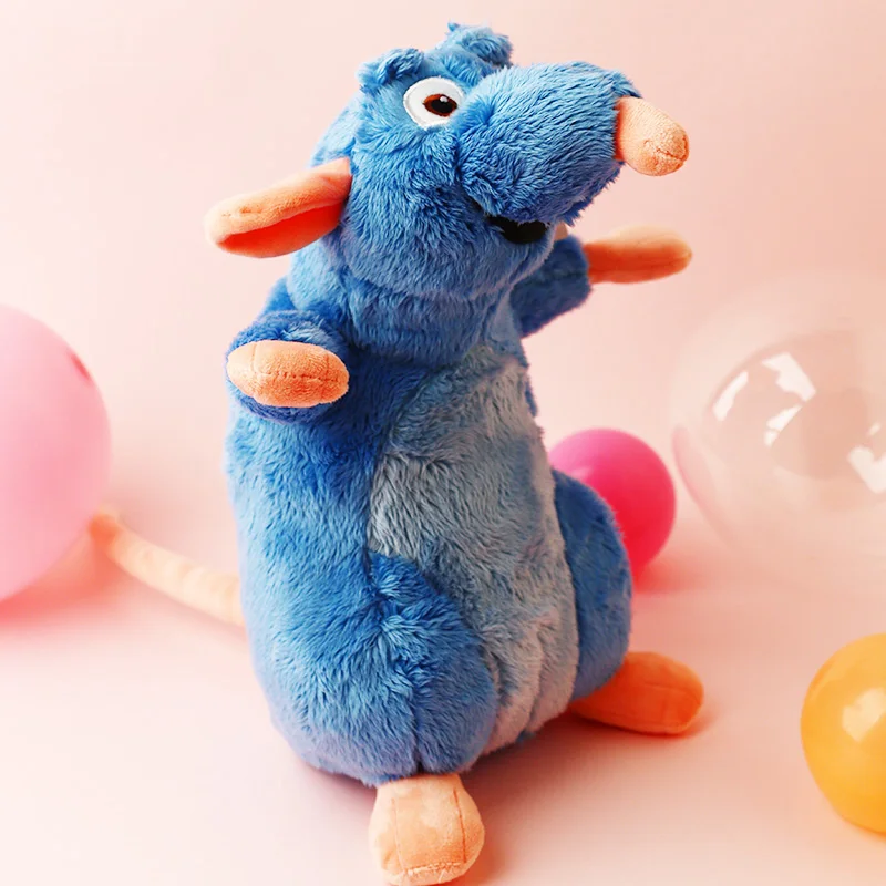 12inch Kawaii Remy Fluffy Ratatouille Plush Toys Stuffed Animals Mouse Doll Figure Cute Room Decor Anime Things Xmas Gift Kids