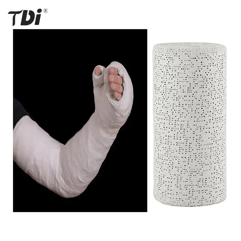 Plaster Cloth Rolls Bandages Cast Orthopedic Tape Cloth Gauze Emergency Muscle Tape First Aid Protective Bracket Health Tool