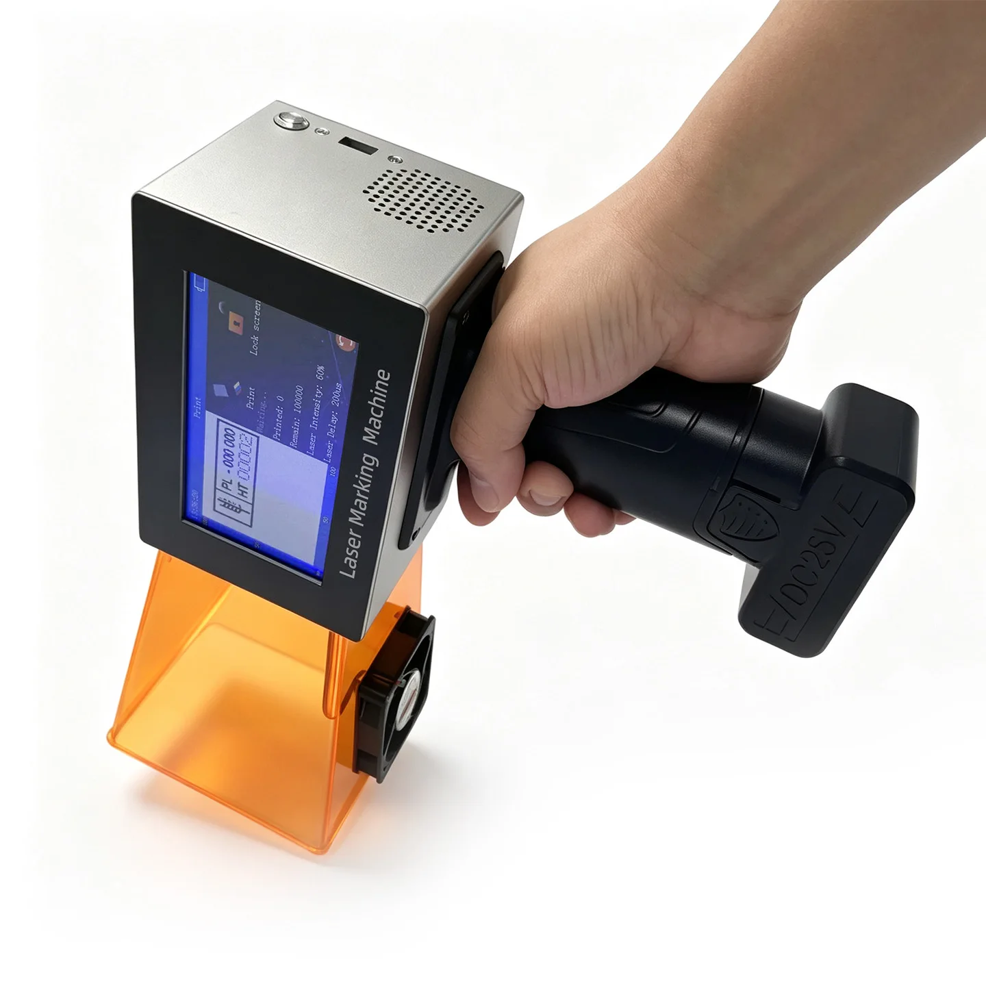 Yaomatec New Model Handheld Mini Laser Printer Portable Laser Marking Machine for Metal Aluminum Iron Plastic Engraving