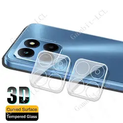 2PCS 3D Camera Lens Film For Honor X8a Honor70 70Lite 70 X6 X8 HonorX8a Honor70Lite 5G Integral Tempered Glass Protector Cover