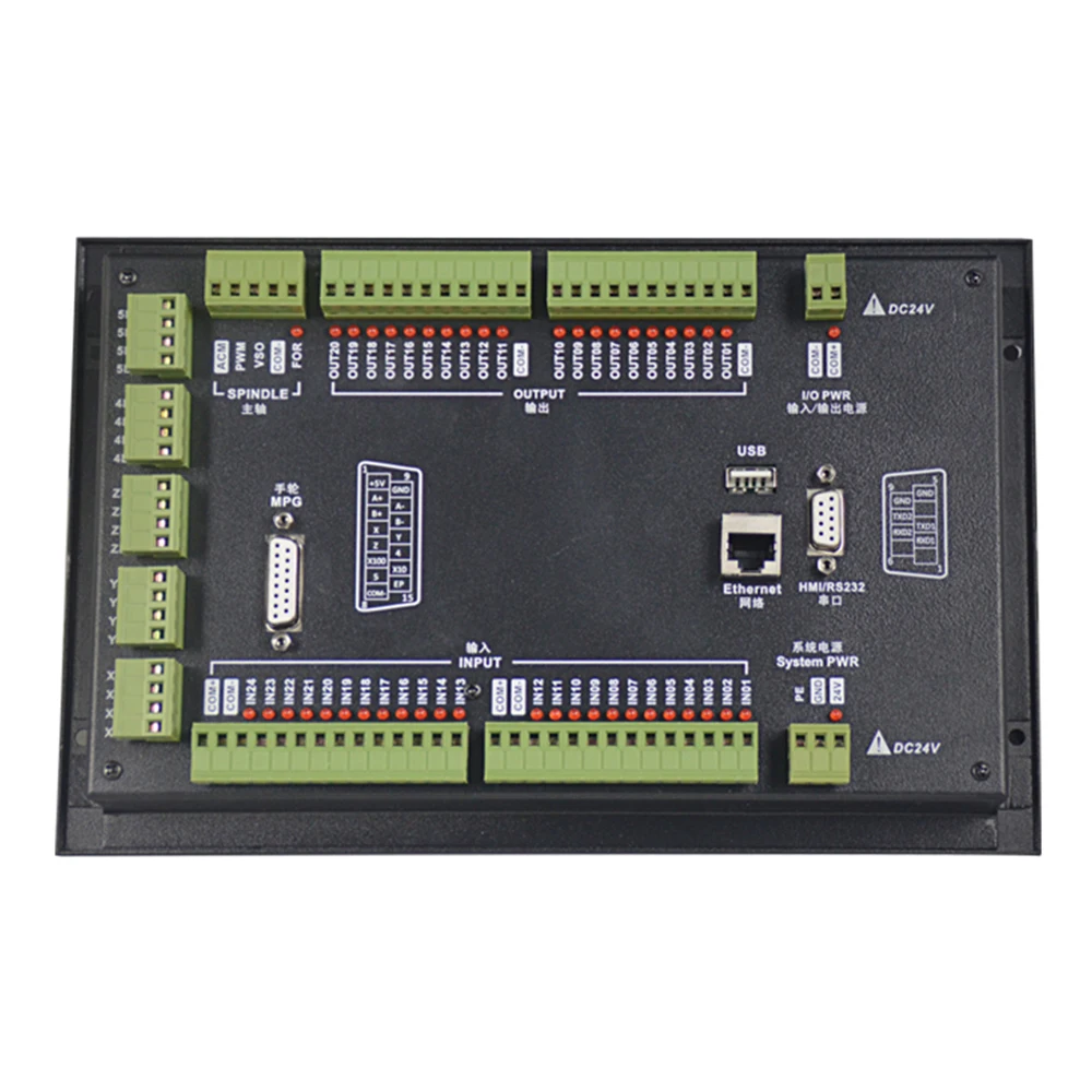 HLTNC Offline CNC System kontrolera DDCS ekspert M350 3 4 5 osi G-kod Stanalone interfejs z rozszerzoną klawiaturą M3K do routera