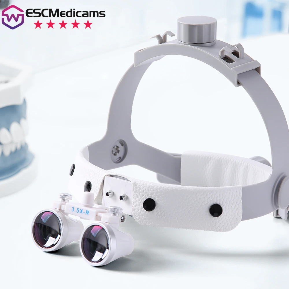 

Dental Surgical Equipment Binocular Loupes Surgical Hospital Use 3.5X2.5X Led Headlight Surgical Dental Magnifier Medical