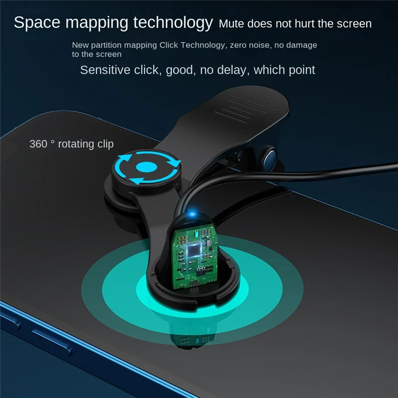 AD41-App Control Bluetooth Mobile Phone Screen Auto Clicker Simulation Finger Clicker Screen Auto Clicker