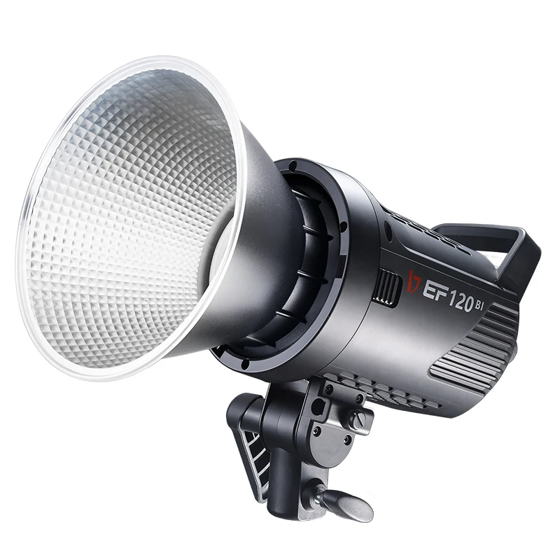 JINBEI EF-120BI LED Studio Video Light Continuous Lighting with Bowens Mount for YouTube Outdoor Video Recording Photography goo
